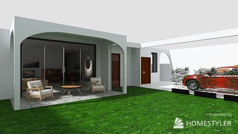 Actual F17 Housing Plan v3 (Three Bed) DD v2 3d design renderings