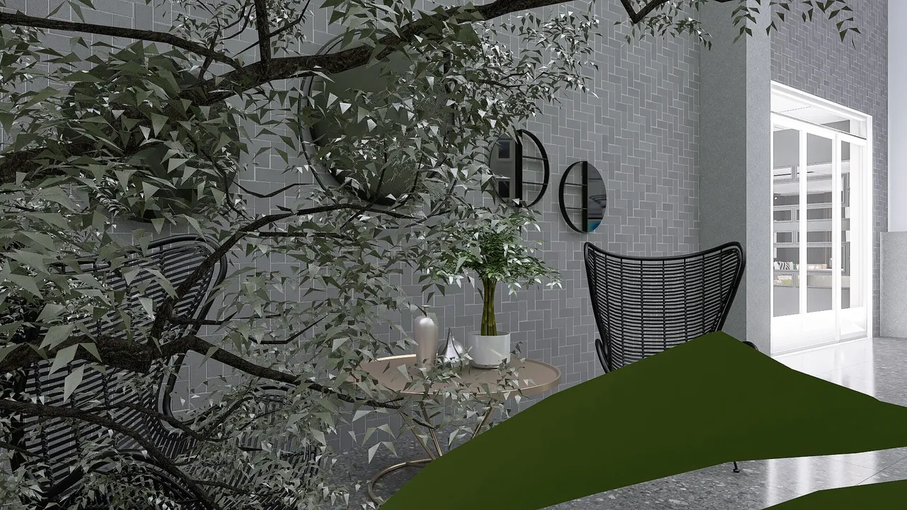 Balcony 3d design renderings