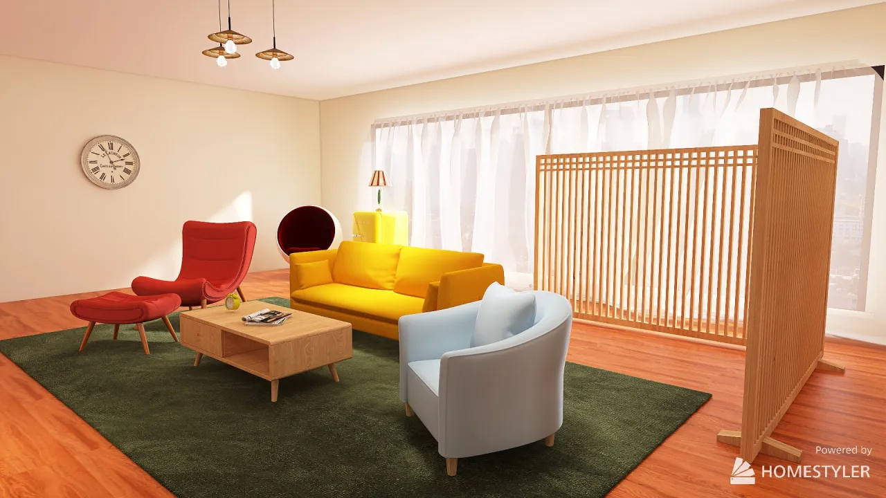 LivingRoom 3d design renderings