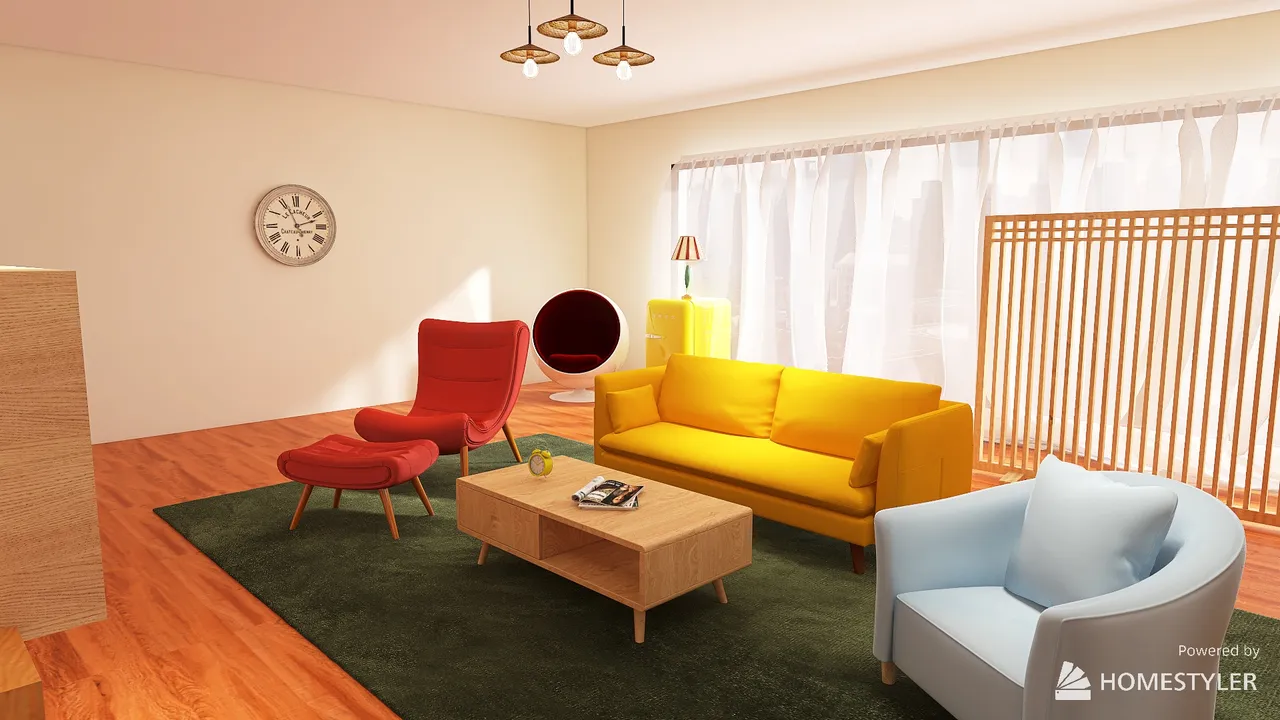 LivingRoom 3d design renderings