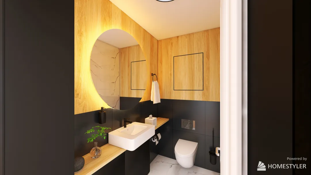 Toilet Guthaus 3d design renderings