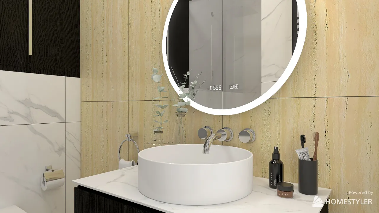 Bathroom 3d design renderings