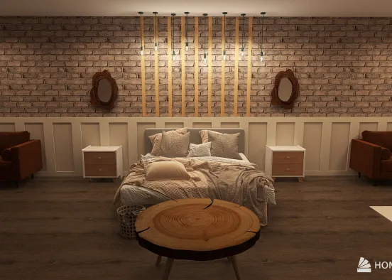 #SimpleIsCute!! - bedroom Design Rendering