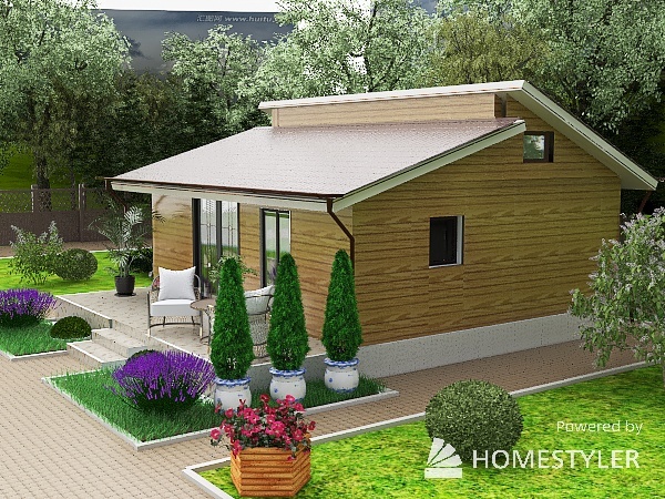 Дом №3_а_модель 3d design renderings