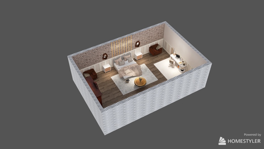 #SimpleIsCute!! - bedroom 3d design picture 53.81