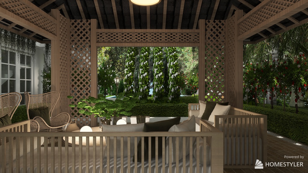 The Garden 3d design renderings
