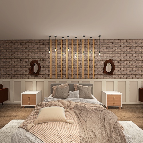 #SimpleIsCute!! - bedroom 3d design renderings