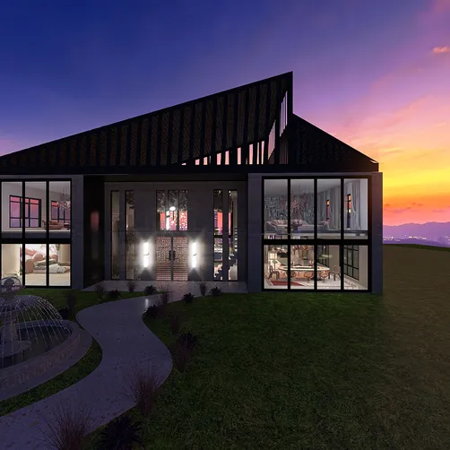 Modern Pink California living