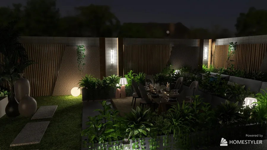 My Dream Garden 3d design renderings