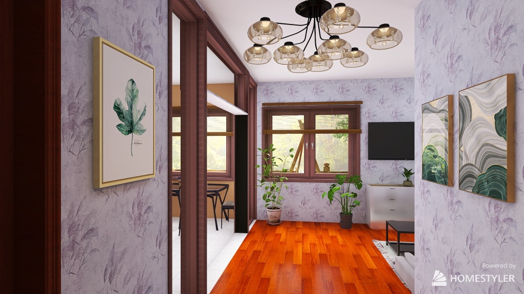 small house to 2 person 3d design renderings