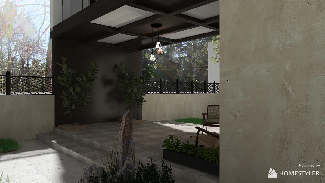 new villa 3d design renderings