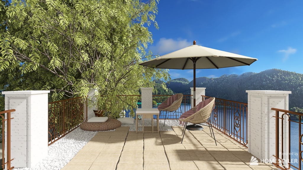 Villa Spa - Dream Garden 3d design renderings