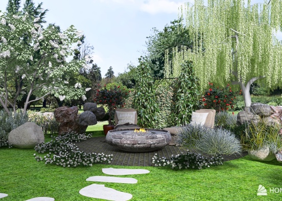 Garden Path - Dream Garden Design Rendering
