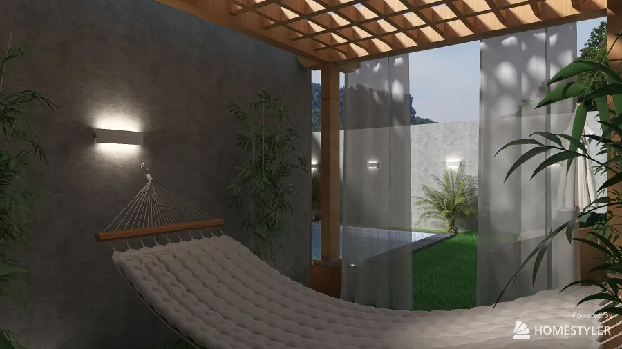 Residência LI 3d design renderings