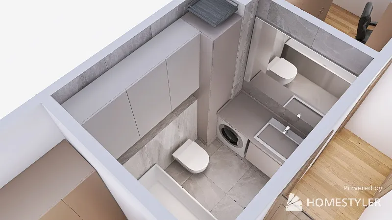 Piętro-podstawowa 3d design renderings