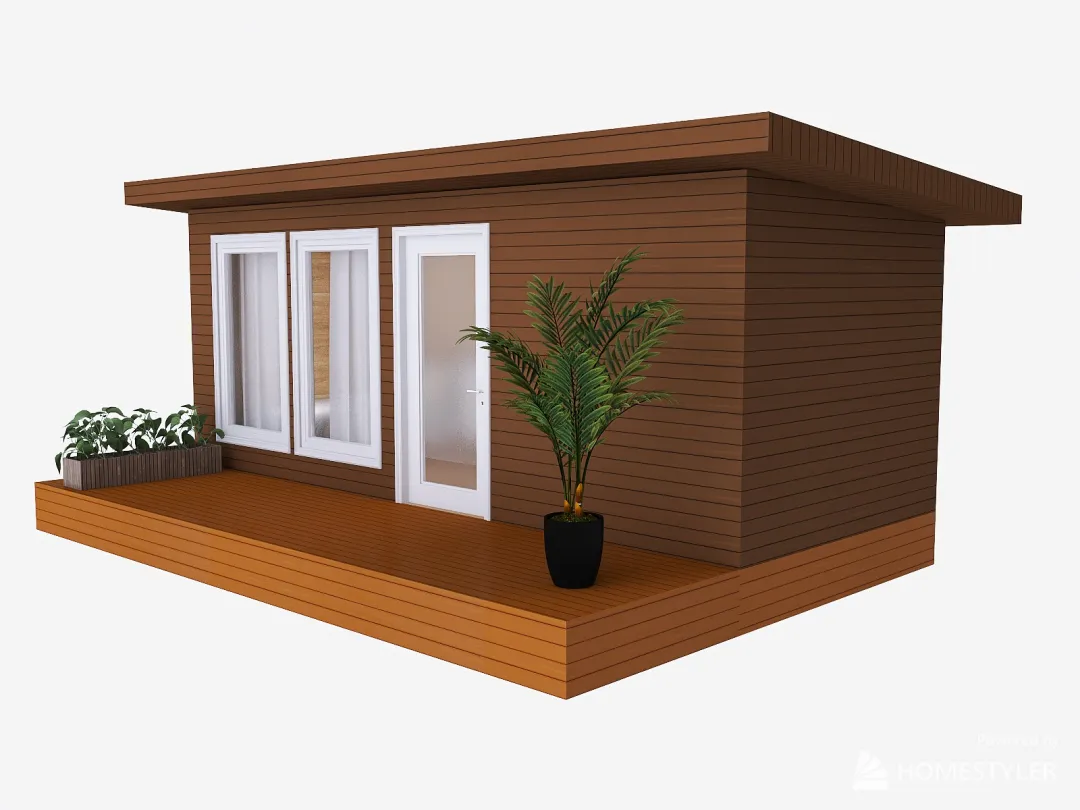 Модульный дом-15 вар 2 3d design renderings