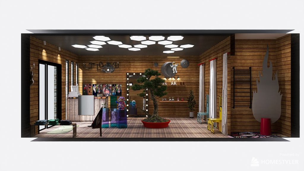 Vintage Shop (7 x 5m) design ideas & pictures (37 sqm)Homestyler