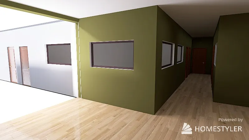 Bowling Alley Windows Proposed 3d design renderings