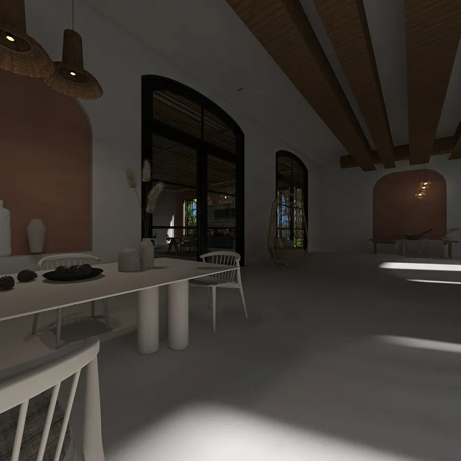 Tulum Hotel 3d design renderings
