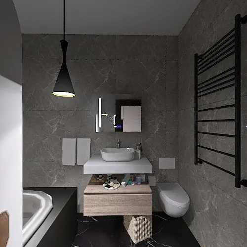 Bathroom 3d design renderings