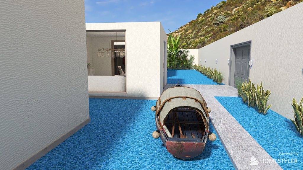 tropic water 3d design renderings
