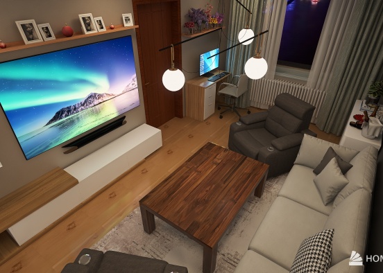 Copy of Living room for parents_2 Design Rendering