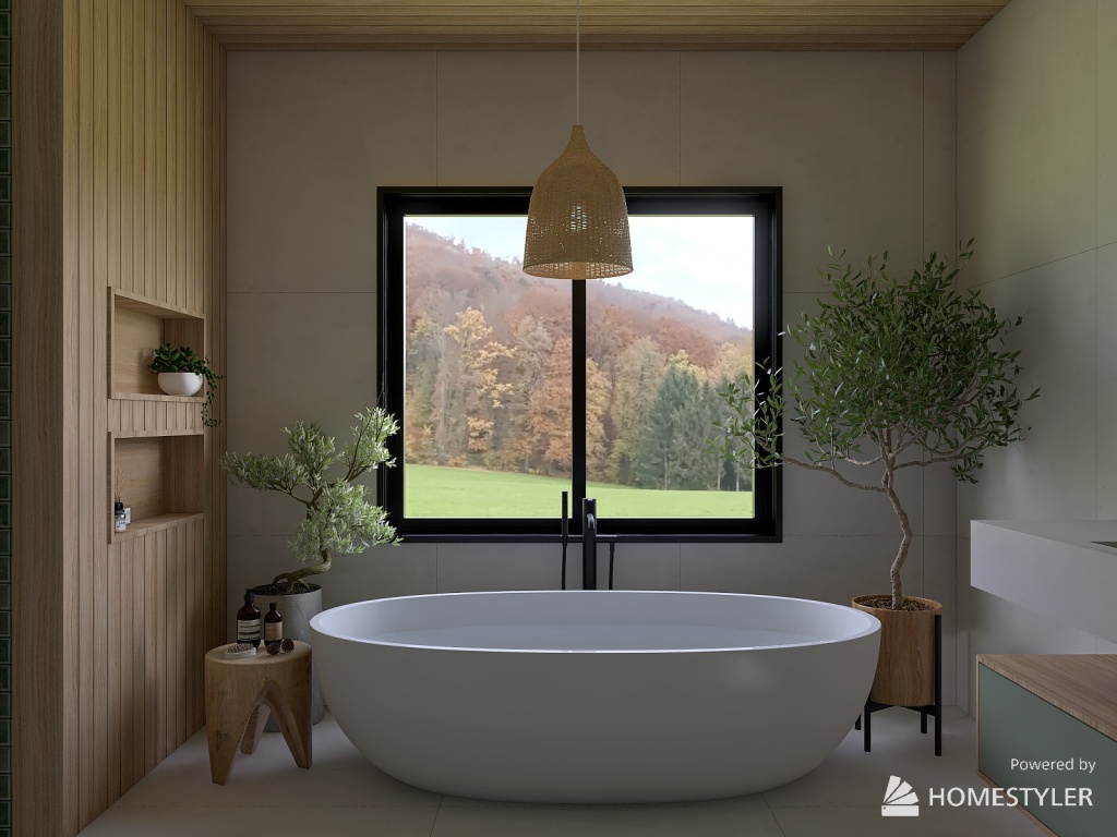 Happy Bathroom 3d design renderings