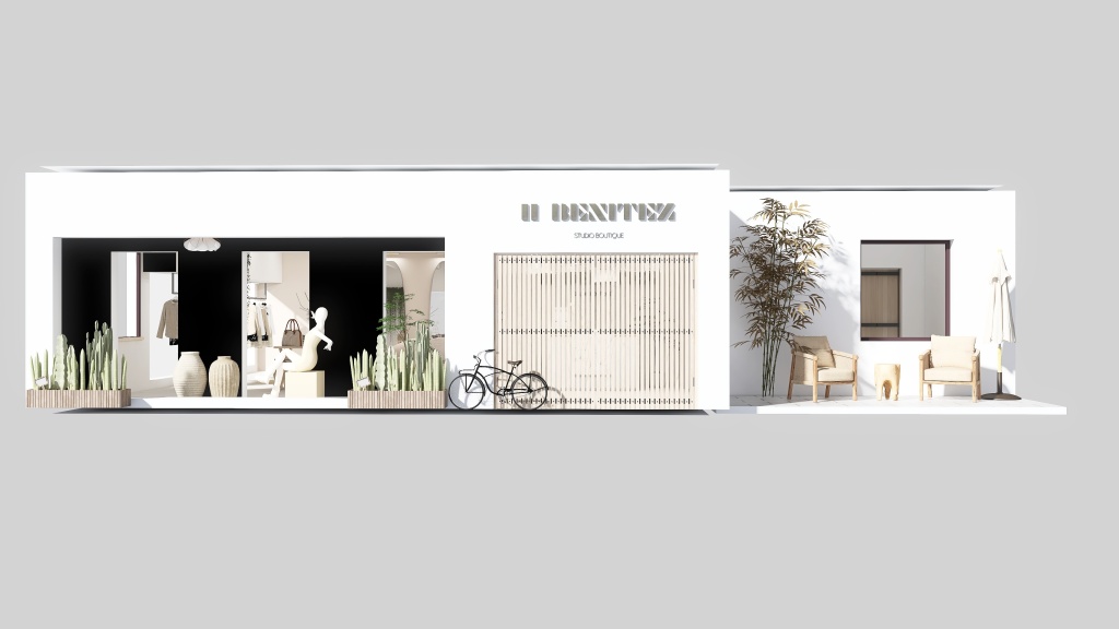 IL BENITEZ STUDIO BOUTIQUE 3d design renderings