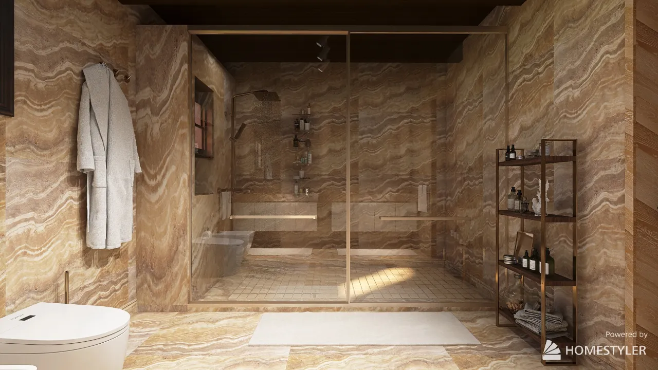 Bathroom 3d design renderings