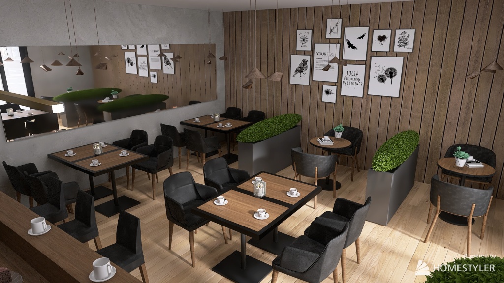coffee 3d design renderings
