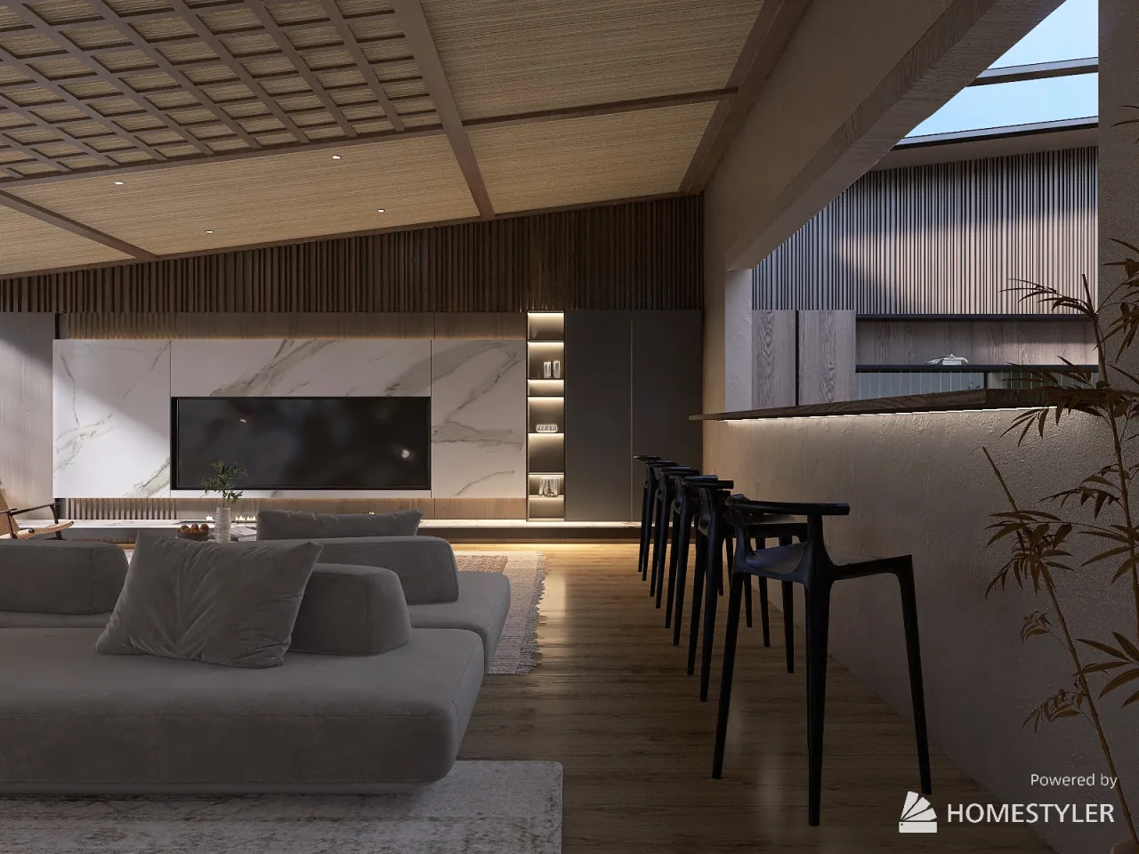 LivingRoom 3d design renderings