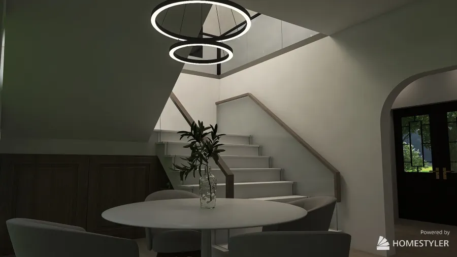 minimalist 3d design renderings