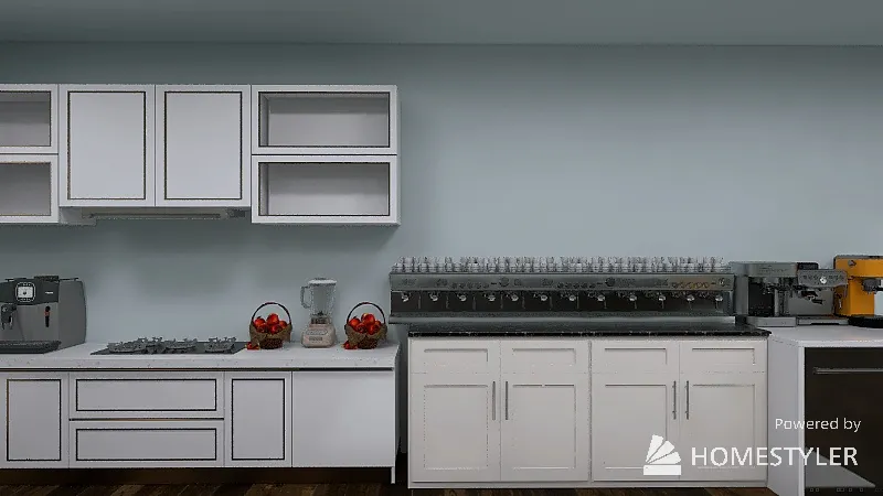 FAX kitchen 3d design renderings