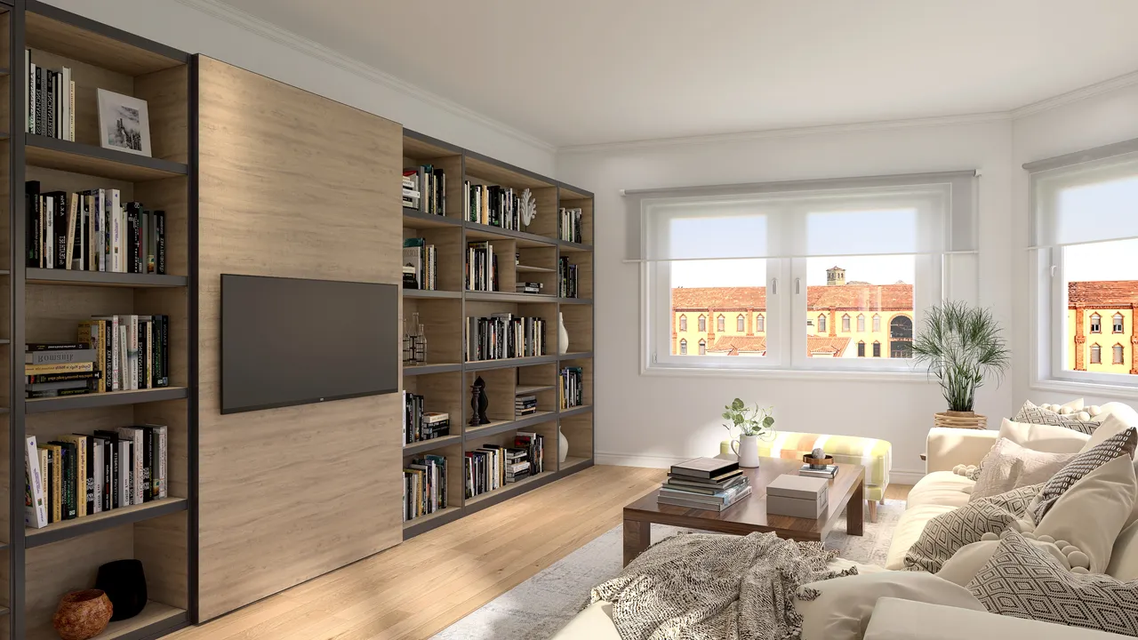 LivingRoom 3d design renderings