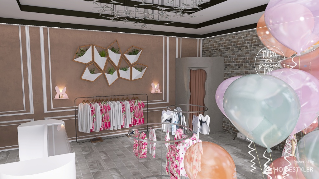 Shop 2 3d design renderings