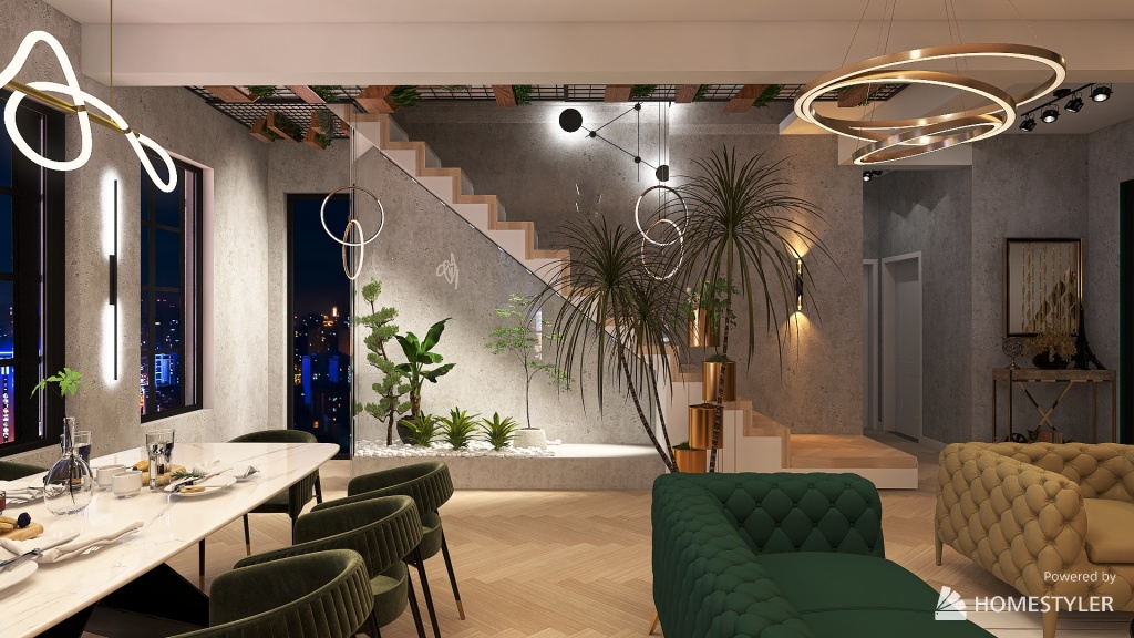 House Top Luxury 3d design renderings