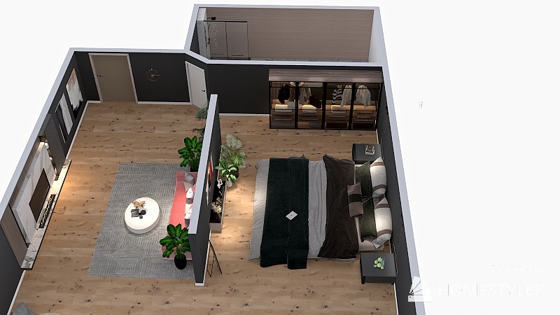 Copy of 10 Sunken Ground Living Room 3d design picture 191.85