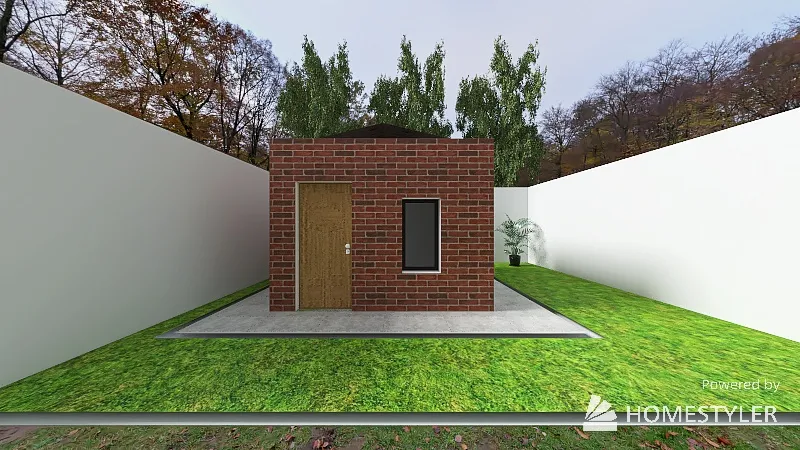 backyard store 3d design renderings