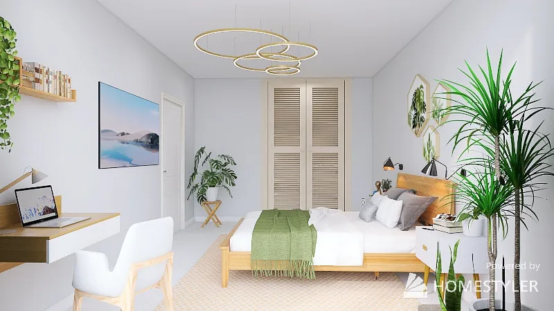 Спальня 2022.09.11 3d design renderings