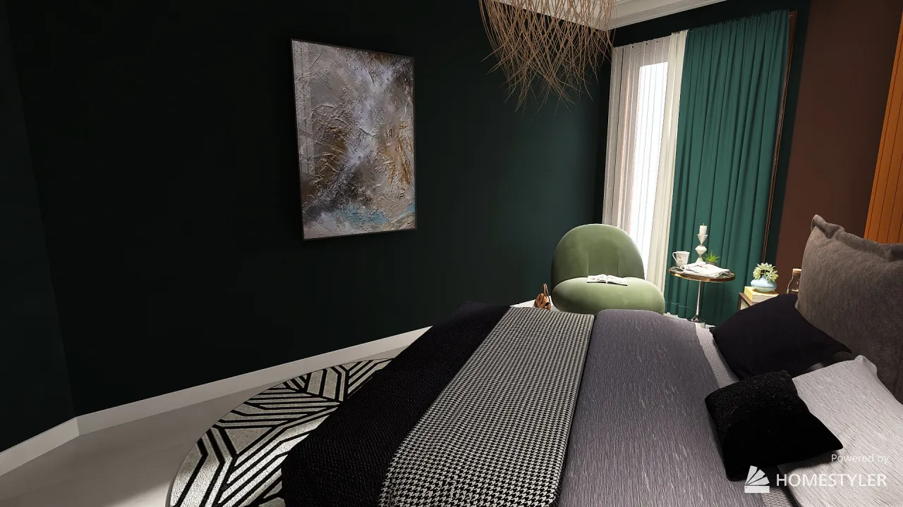 MasterBedroom 3d design renderings