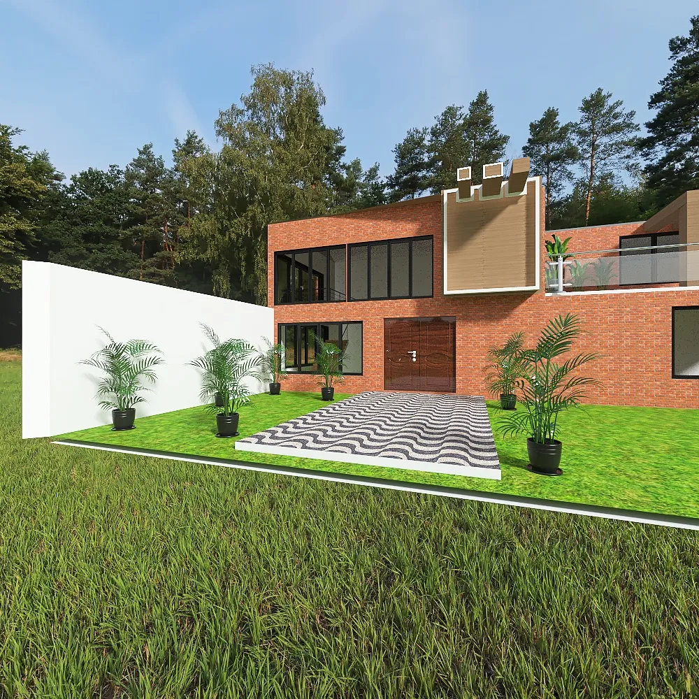 multi storey house 3d design renderings