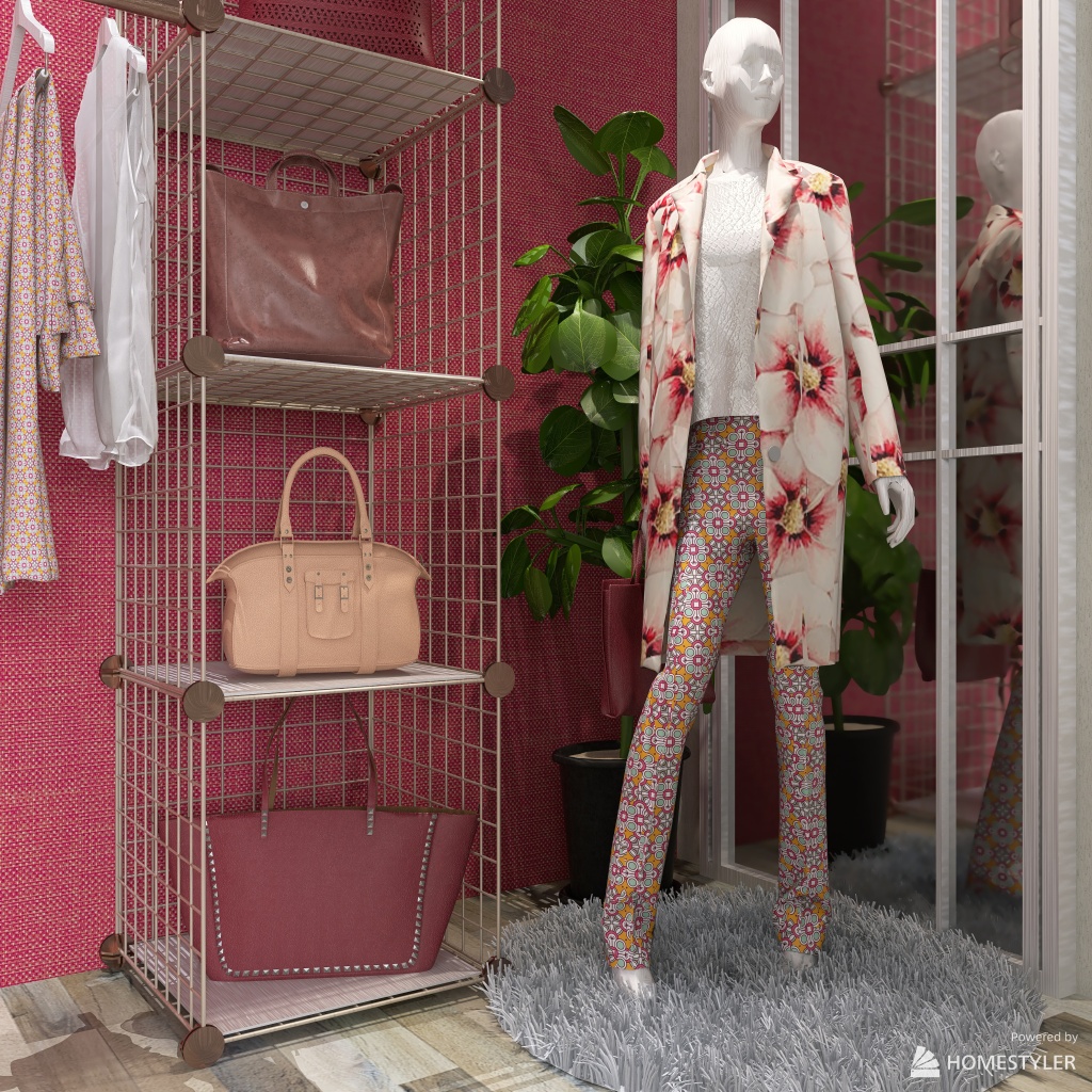 Womans Fashion 3d design renderings
