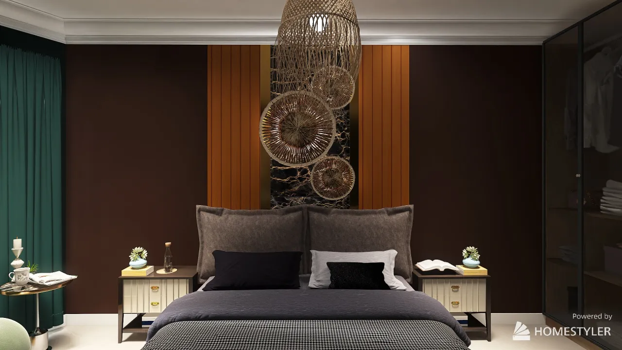 MasterBedroom 3d design renderings