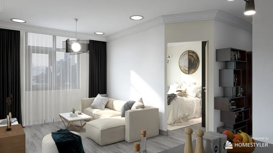 Small Apartmnet 3d design renderings