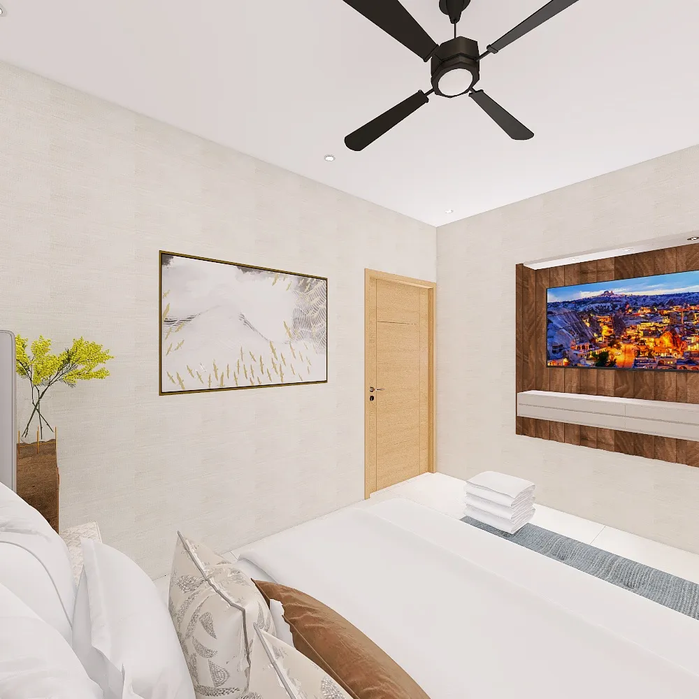 apartamento 1 airbnb 3d design renderings