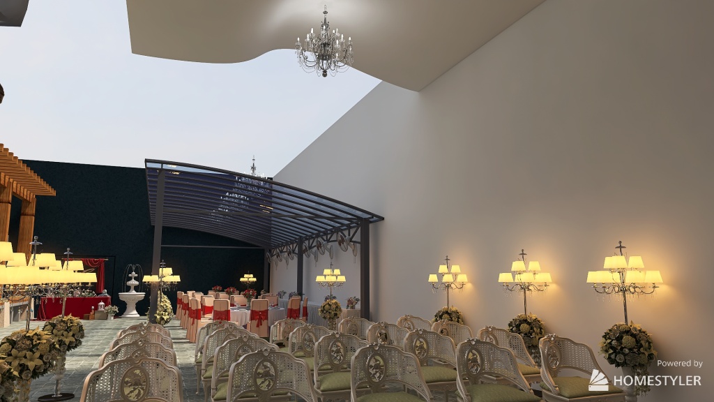 wedding 3d design renderings