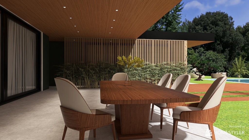 Residência Fazenda da Grama 3d design renderings