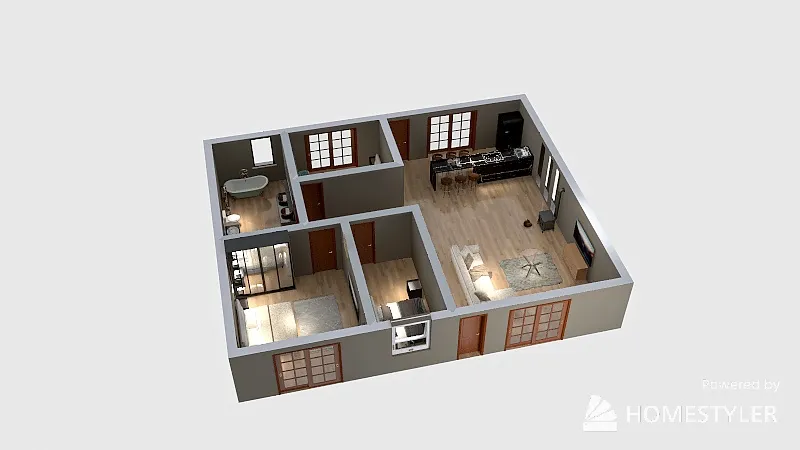 Copy of opy of Casa Abner 3d design picture 136.54