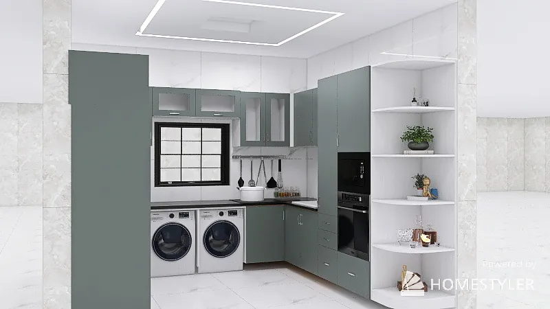 kitchen  Mahmed 3d design renderings