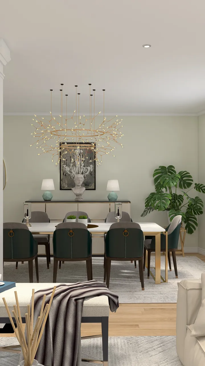 LivingRoom 3d design renderings